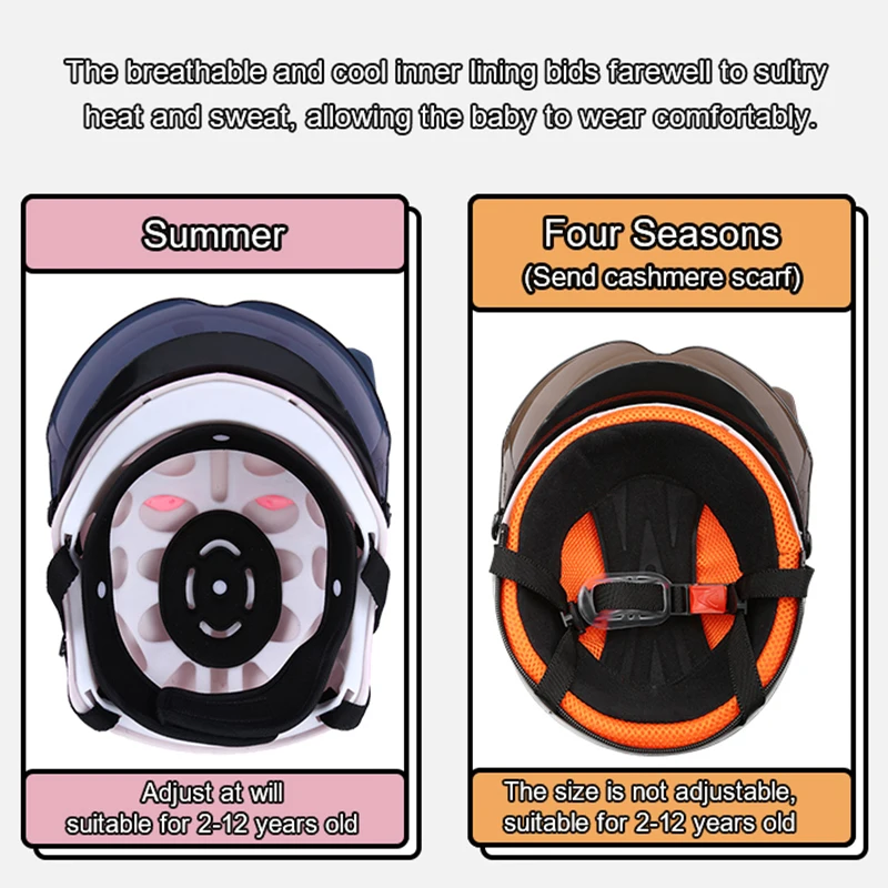 Шлем для электрического велосипеда детский шлем верховой езды милый студентов