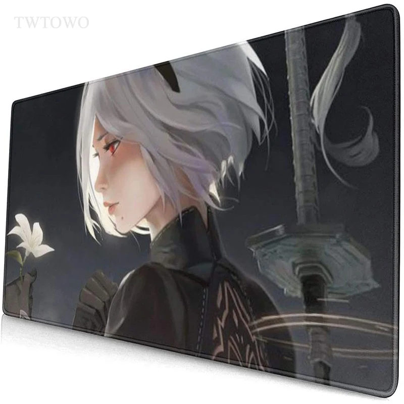 

Nier Automata Mouse Pad Gamer XL Home HD Custom Mousepad XXL Carpet Soft Natural Rubber Anti Slip Mouse Mat Table Mat