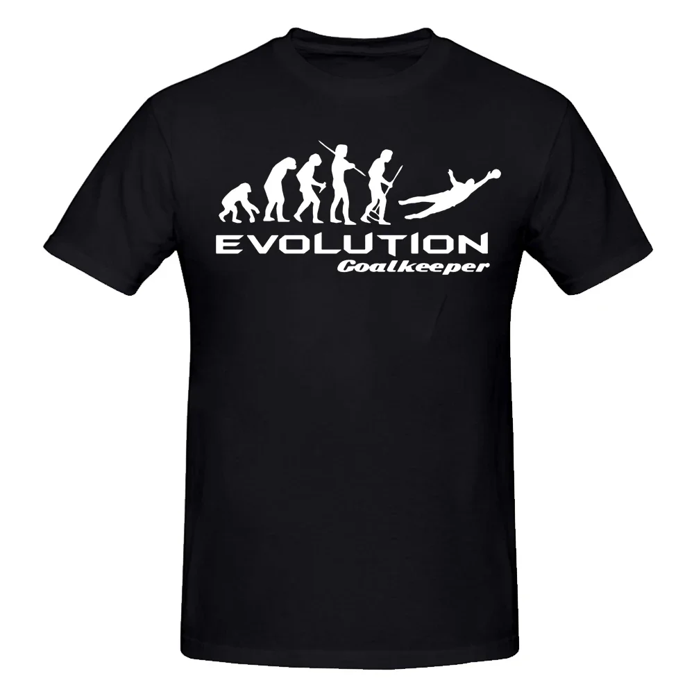 Футболка с эволюцией вратаря забавная футболка для футбола цели ретро цель 2023