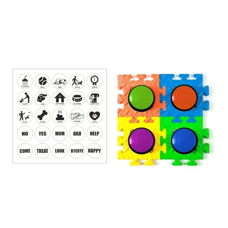 Собака с голосовой кнопкой Запись коммуникация простой в использовании собака говорящая игрушка подарок