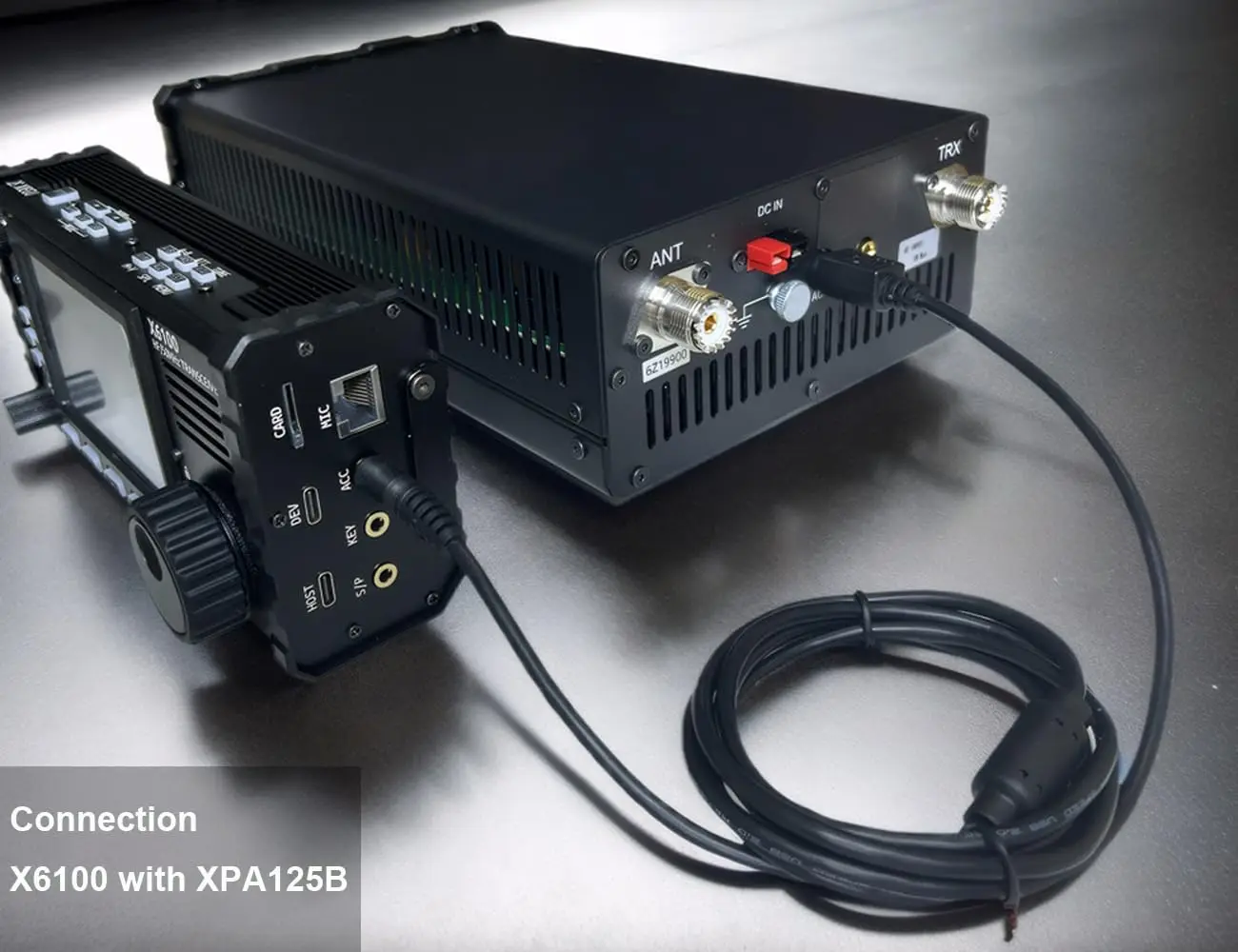Оригинальный кабель управления Xiegu L4001, 1,2 метра для X6100 X6200 HF радио к XPA125B, соединительный шнур усилителя мощности, аксессуар (art.: 3920cdad959eb) - 3920cdad959eb