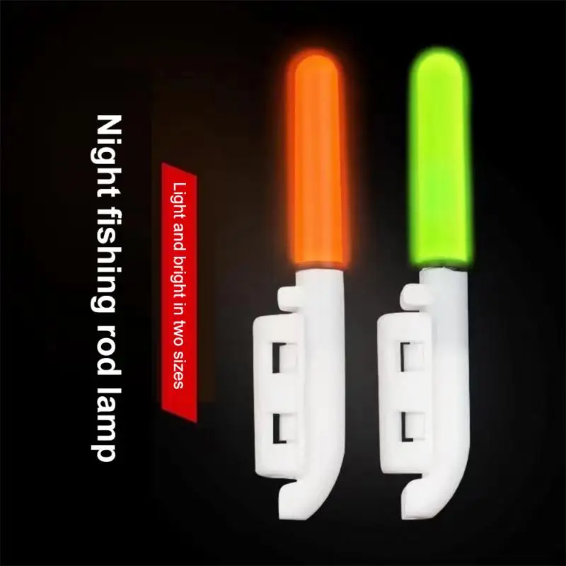 

1PC Red/Yellow Fishing Rod Tip Glow Sticks Plug-in Night Fluorescent Light Feeder Bite Alarm Fishing Tackle Accessories New