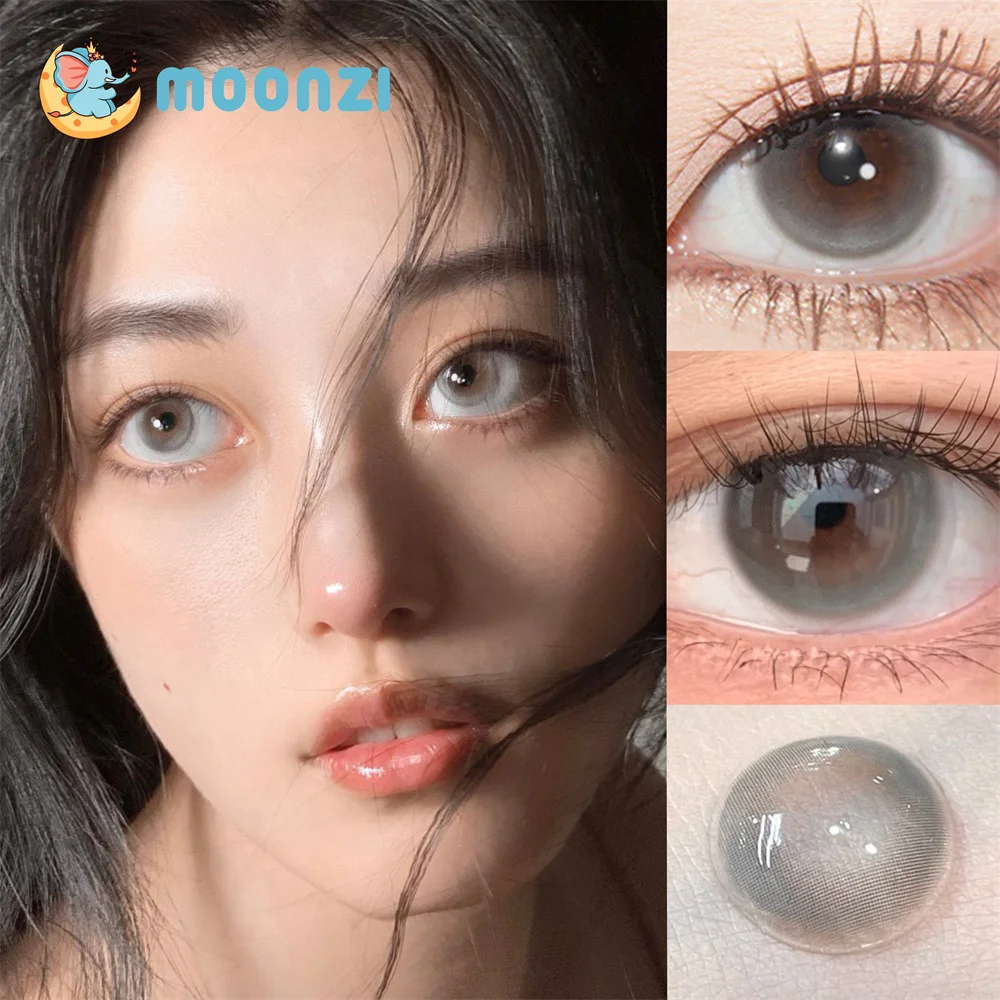 

2 шт./пара, цветные контактные линзы для глаз, от близорукости