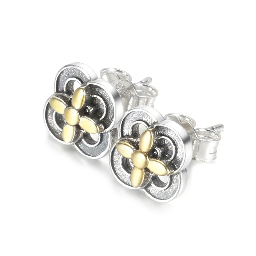 Стерлингового Серебра 925 веер снежинка якорь сердце ромашка цветок трио