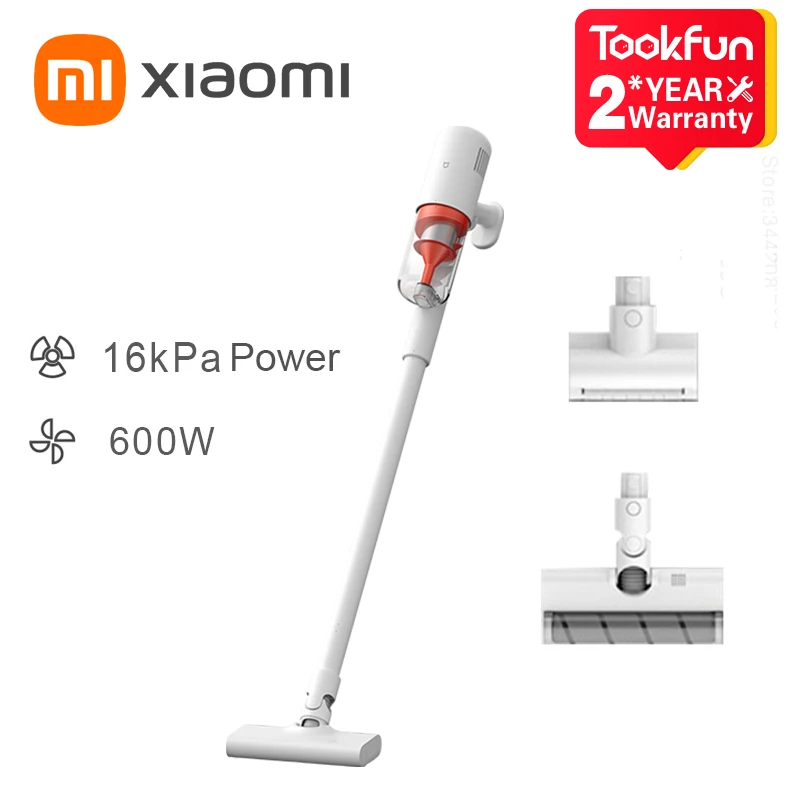 2023 XIAOMI MIJIA Vacuum Cleaners B205 2 For Home Sweeping 16kPa Strong Cyclone Suction Cleaning Tools Multifunctional Brush