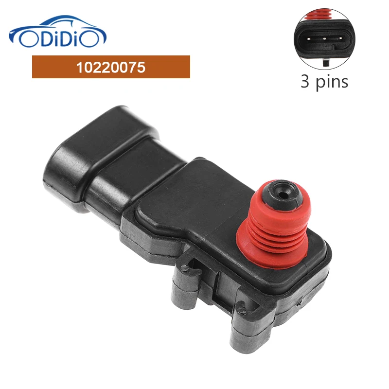 10220075 3-контактный датчик давления воздуха в коллекторе MAP для Harley Davidson Dyna Softail