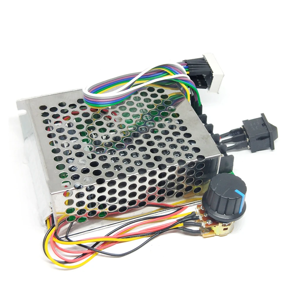 

12V24V36V 40A Brush Motor Governor Rotor Protection Speed Controller Variable Control Dimmer Board Drive Module