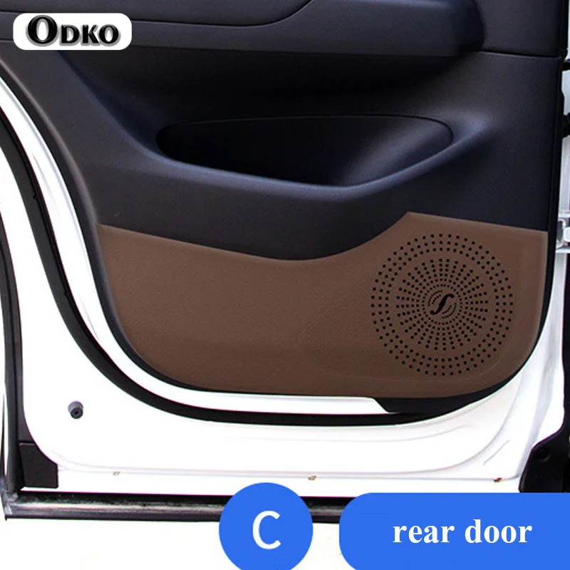 Для Mazda CX5 CX-5 KF CX8 CX-8 2017-2022 2023 2024 кожаная наклейка из углеродного волокна