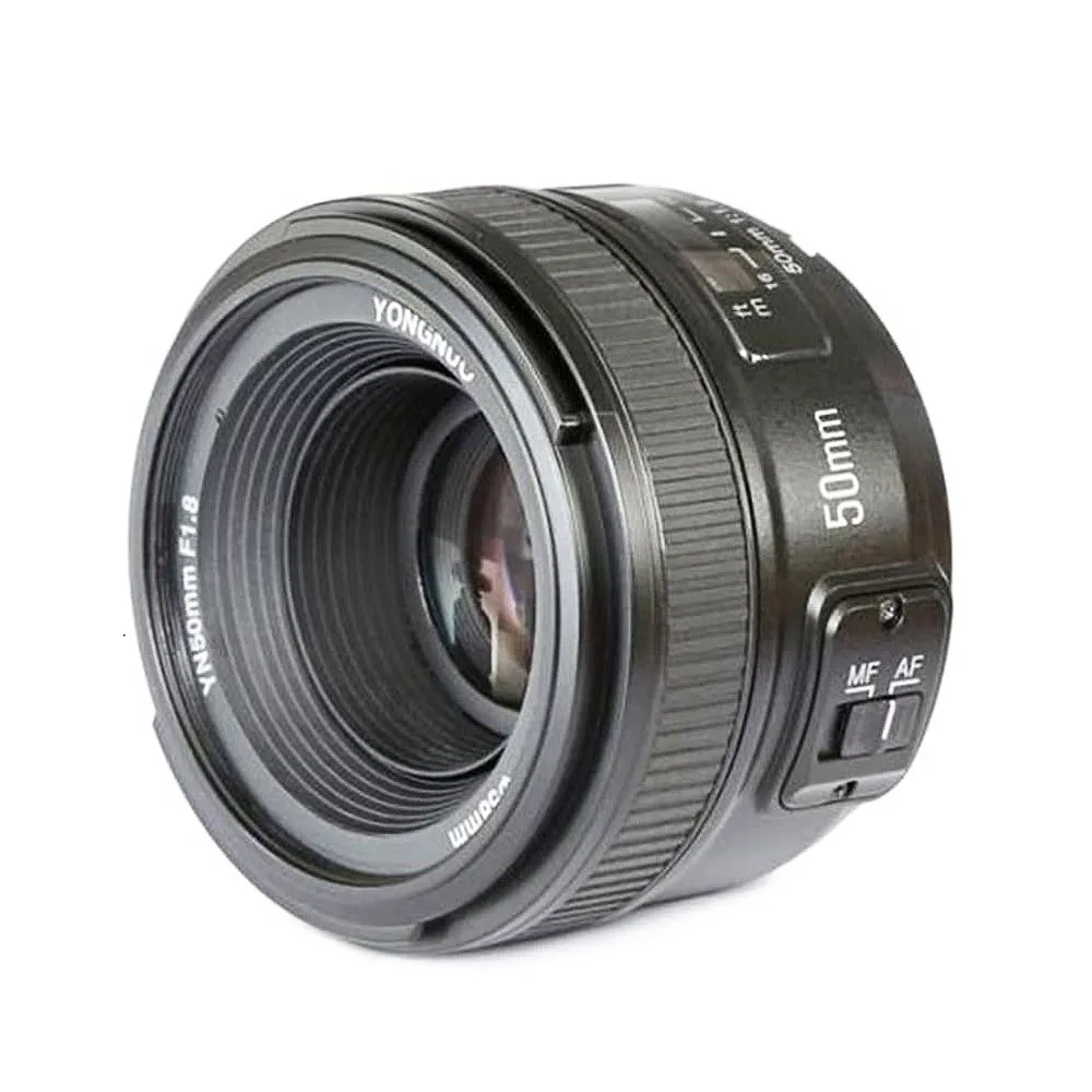 Объектив Mcoplus Yongnuo 50 мм F1.8 с автофокусом для canon EF Mount EOS 500D 600D 650D 700D 70D 80D 90D 550D 5D II III