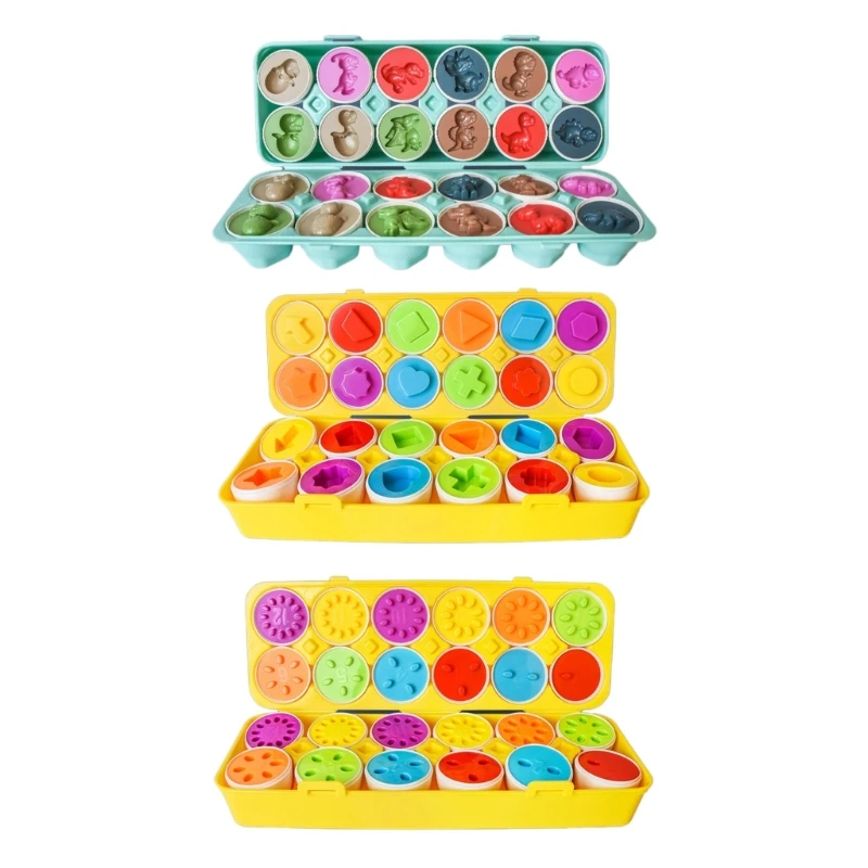 

Egg Puzzles for Toddlers Boys & Girls Basic Geometry Toddler Puzzles
