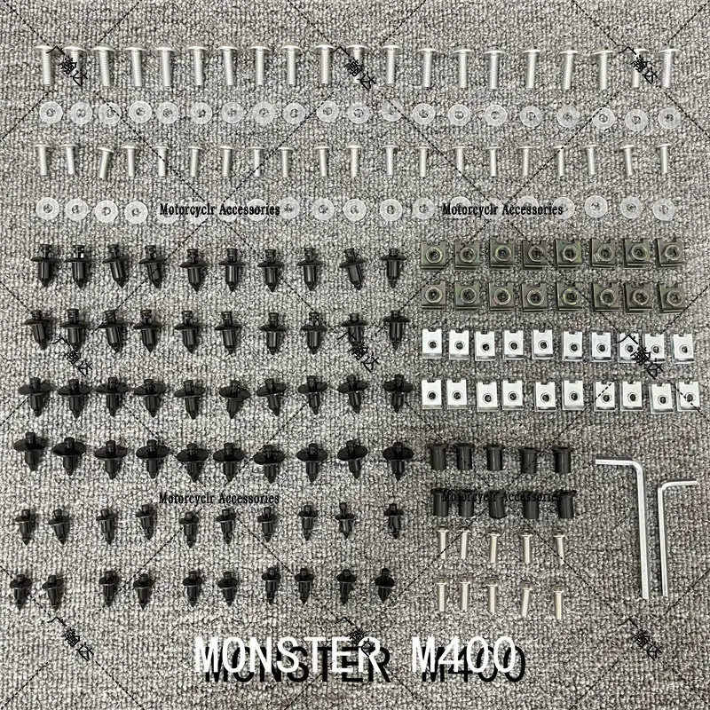 

Fairing Bodywork Kit Bolts Screws For Fit For DUCATI MONSTER M400 1999-2003