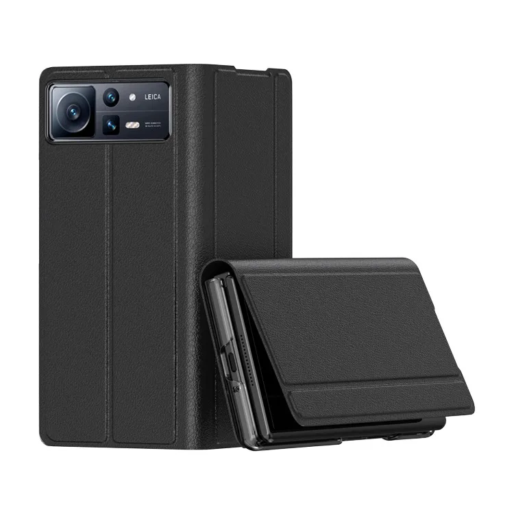 Ultra-thin Stand Sleep Screen Hibernate Case for Xiaomi MIX Fold2 New Fashion Fold Leather Cover Anti-knock Cases for MIX Fold 2