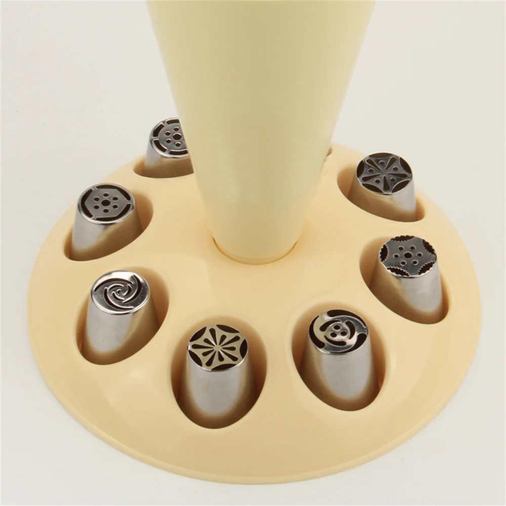 

Flower Beak Mounting Nozzle Placer Cream Decorative Bag Baking Tool Display Rack Nozzle Cake Rack