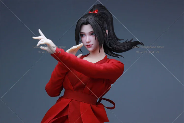 Фото VHTOYS VH002 Голова женской фигурки с подвижными глазами, краснокожая танцовщица, масштаб 1/6, для 12-дюймовой фигурки. №4