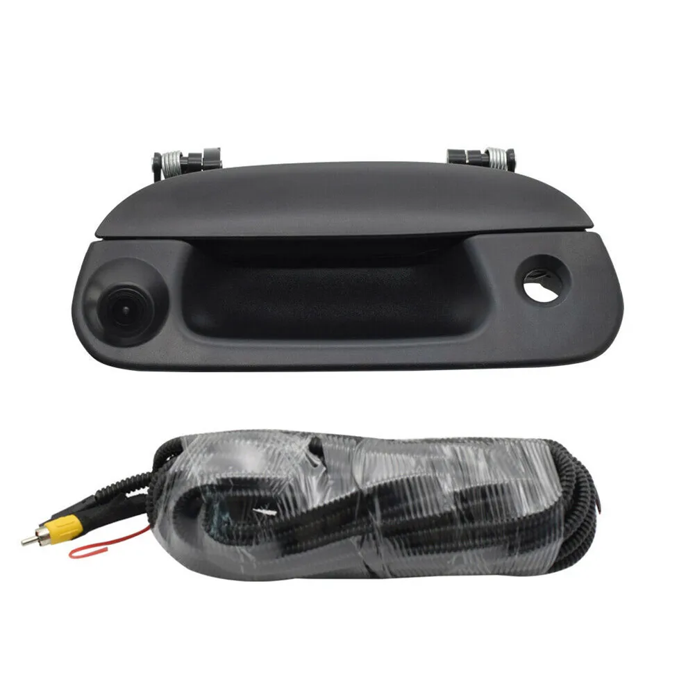 

Rear Trunk Tailgate Back Door Handle Rear View Parking Backup Camera HD For Ford Explorer Sport Trac F-150 2001-2005