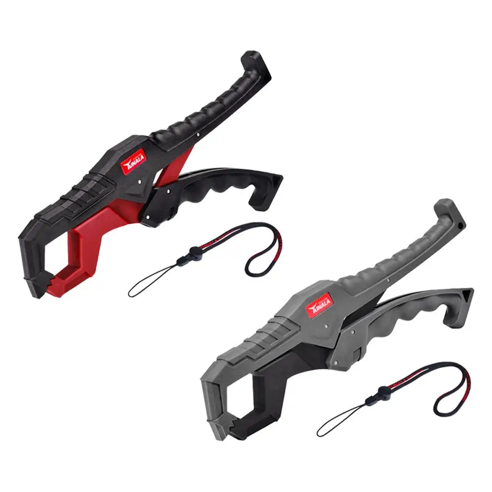 

Glass Fiber Fish Gripper Waterproof Anti-rust Anti-corrosion Grabber Keeper Fish Clamp Fishing Gear With Lanyard Dropshipping