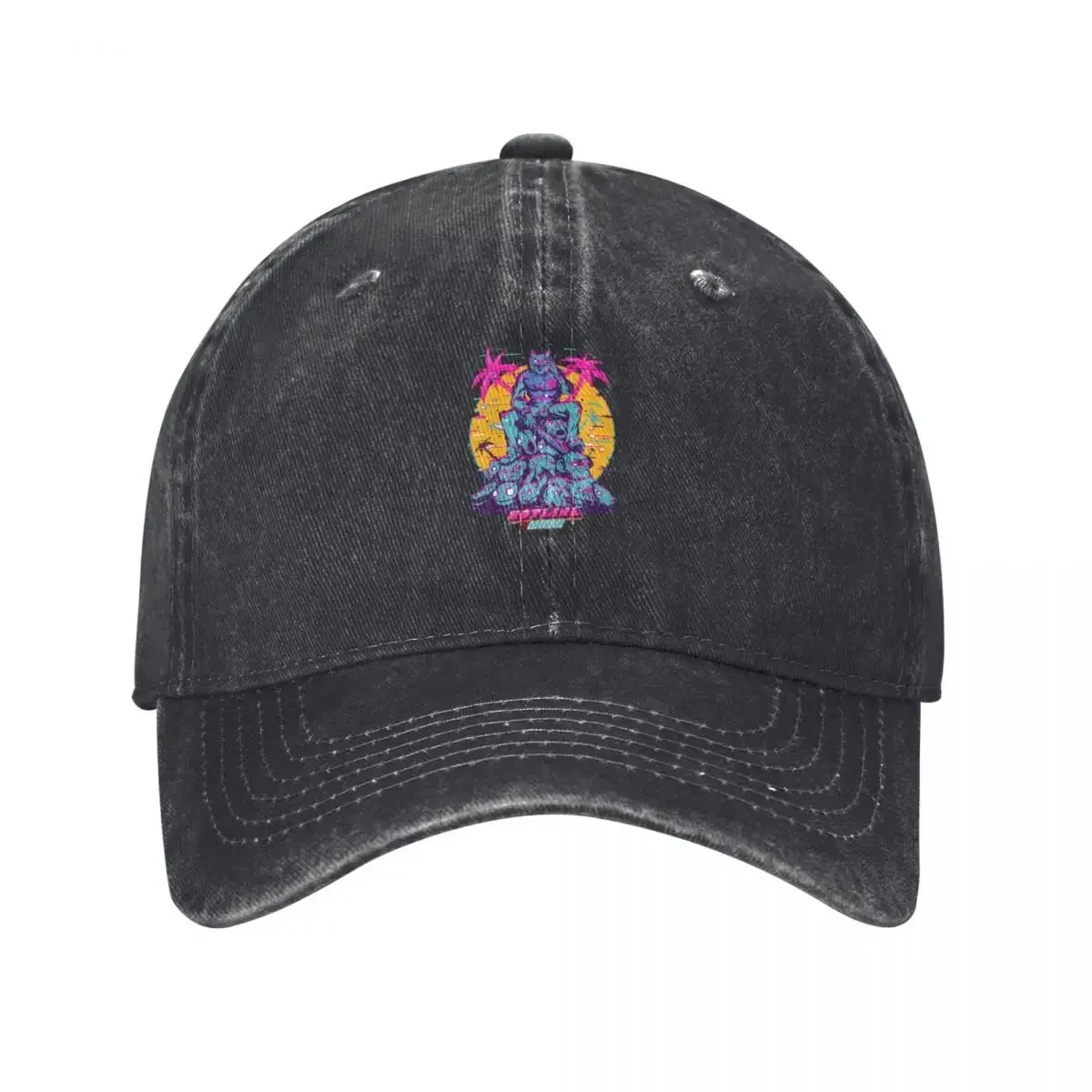 Фото Hotline Miami Baseball Cap Snap Back Hat Beach Outing fishing hat Designer Hat Mens Women's №2