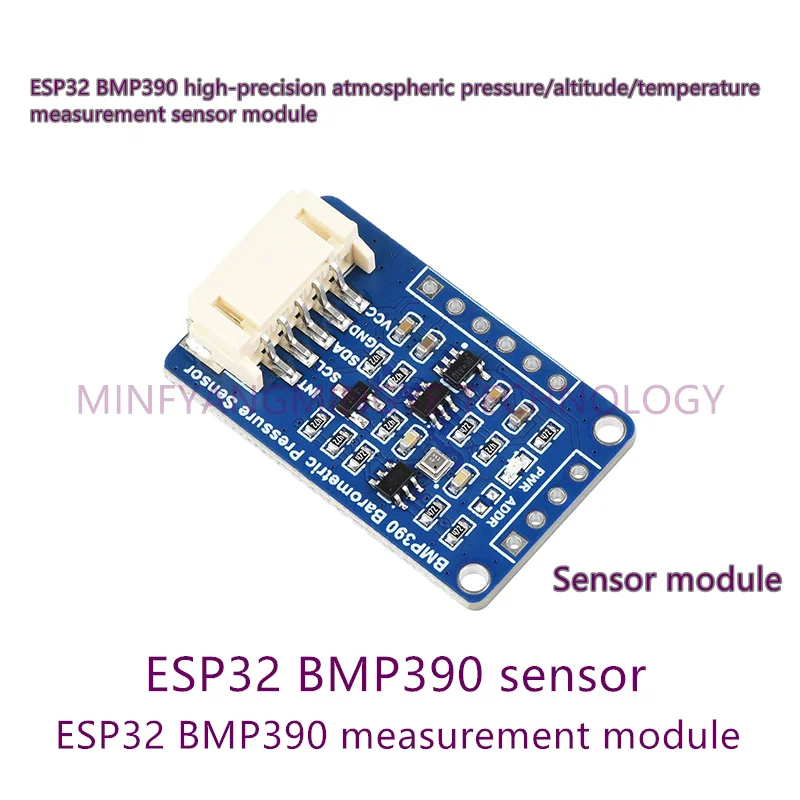 

1PCS/LOT ESP32-BMP390 ESP32 BMP390 High-Precision Atmospheric Pressure/Altitude/Temperature Measurement Sensor Module