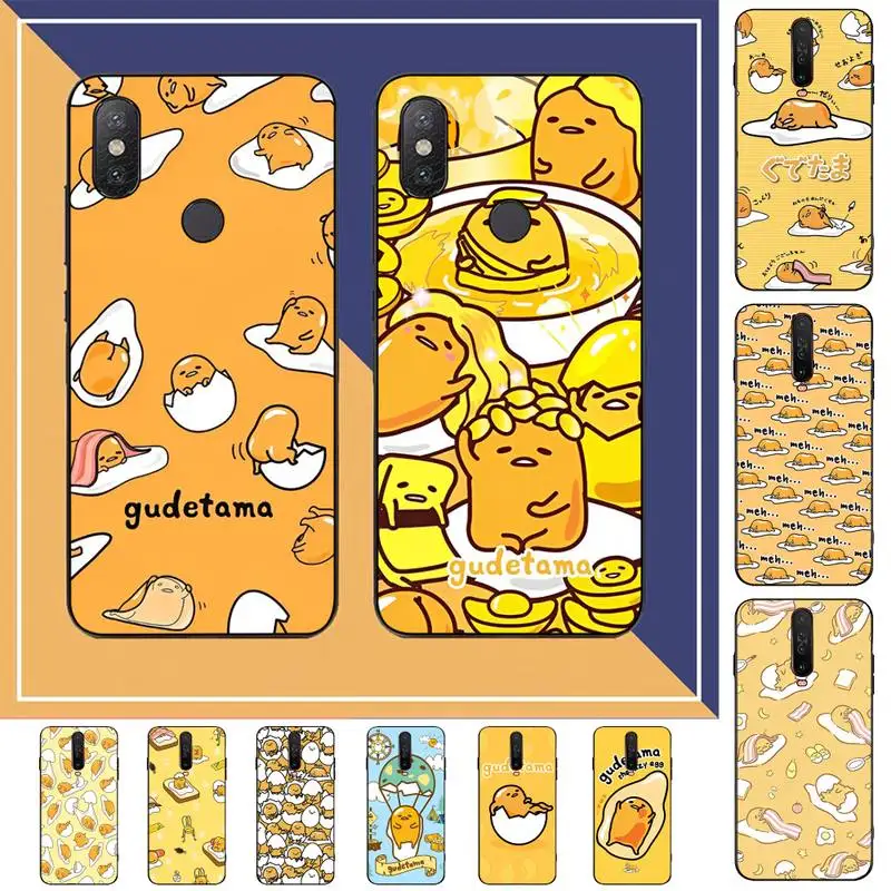 

Cute Gudetama Phone Case For Redmi Note 4 X 5 A 6 7 8 Pro T 9 Pro 9S 10 Pro 11 Pro 11S 11Epro PocoM3pro