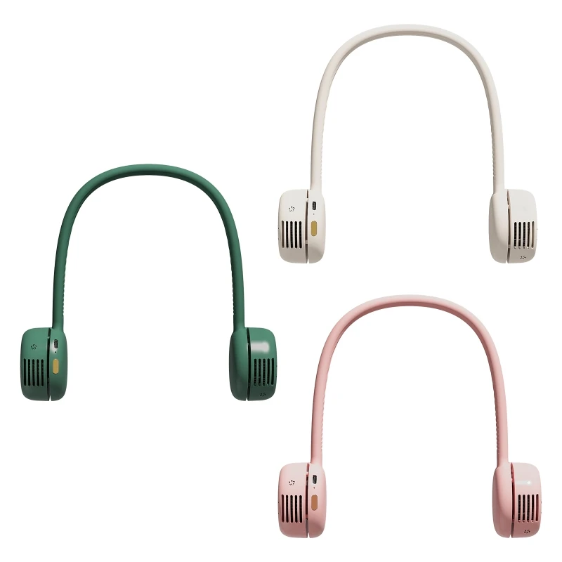 

Portable Neck Fan 360° Cooling Fan Wearable Bladeless Neck Fans Personal Fan