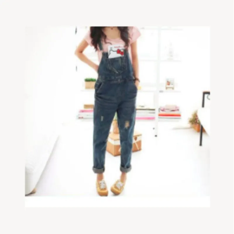 SUSOLA трендовый женский джинсовый комбинезон весенний тренд свободные джинсовые