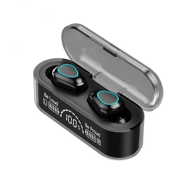 Новые беспроводные Bluetooth-наушники TWS стереонаушники с супер басами музыкальные