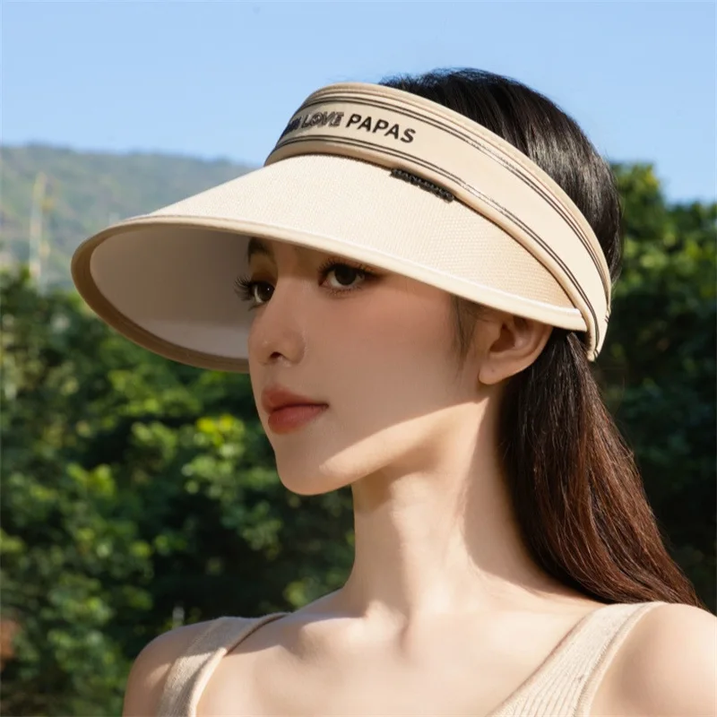 Летняя Солнцезащитная шляпа для женщин летняя складная от солнца с защитой
