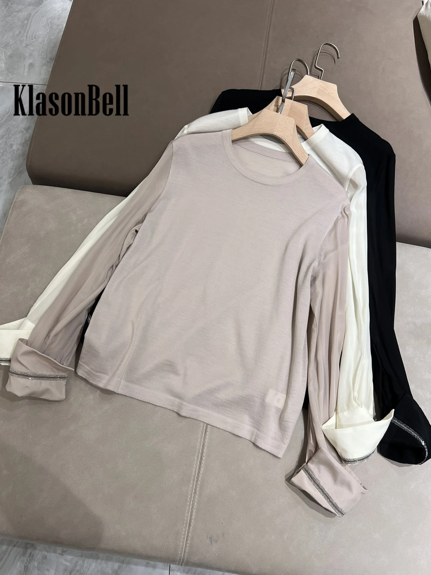 11 25 KlasonBell модные элегантные манжеты с бисером украшение в виде цепочки топ