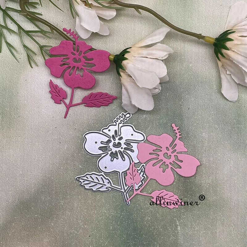 Цветочные украшения металлические трафареты для резки DIY скрапбукинга