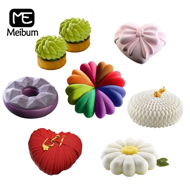 

Силиконовая форма для торта, форма для мусса, кухонный стандартный набор, Инструменты для декорирования десертов, антипригарная форма для в...