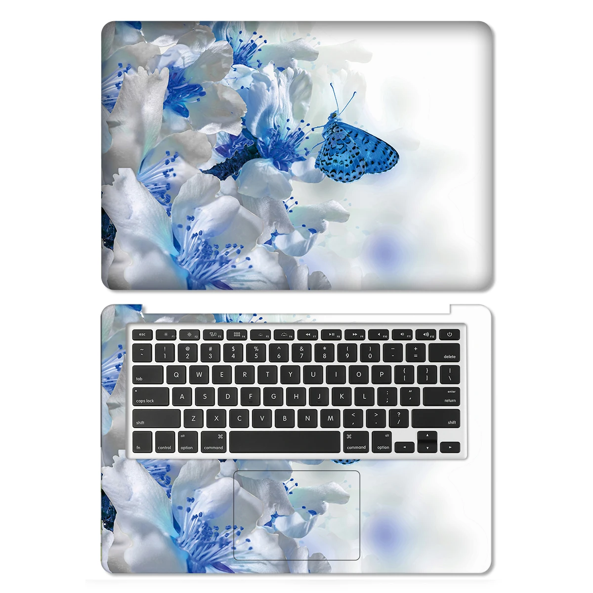 

Наклейки для ноутбука с защитой от царапин, виниловая обложка, 2 шт., декоративные наклейки для ноутбука Macbook/Acer/Lenovo/HP 12/13/14/15/17 дюймов