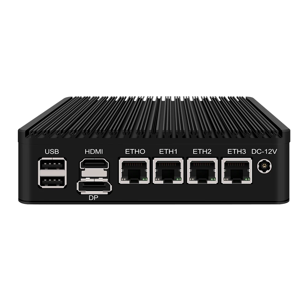 Дешевый 4 LAN 2 5G маршрутизатор Celeron N5105 Intel i226-V B3 Nics TPM2.0 безвентиляторный мини ПК HD-MI