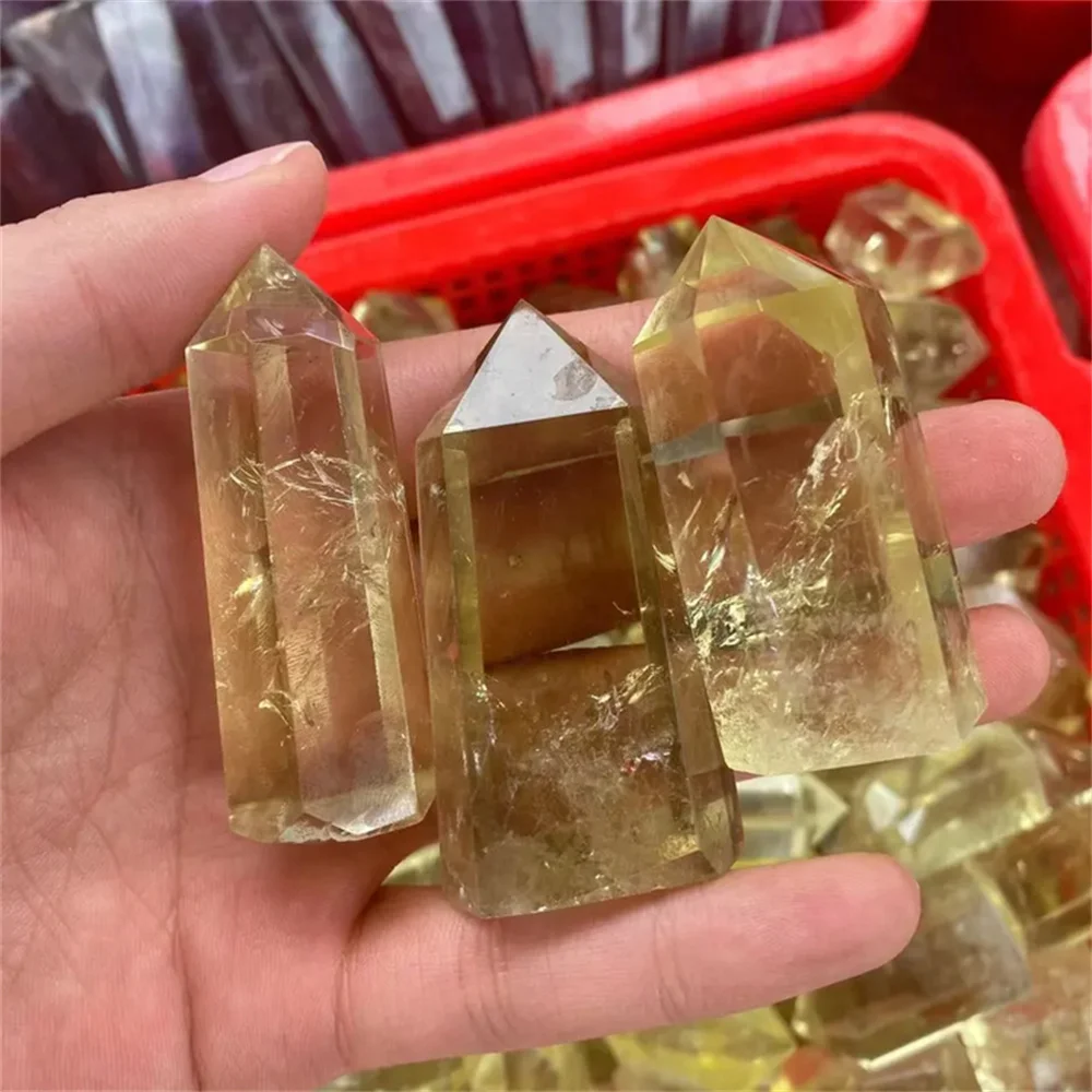 55 мм-65 мм оптовая продажа лечебная Хрустальная башня натуральный бразильский