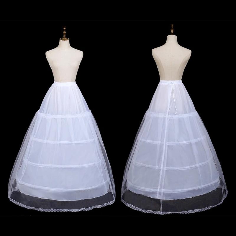 

Женская юбка-обруч, длинная белая юбка-подъюбник для выпускного вечера