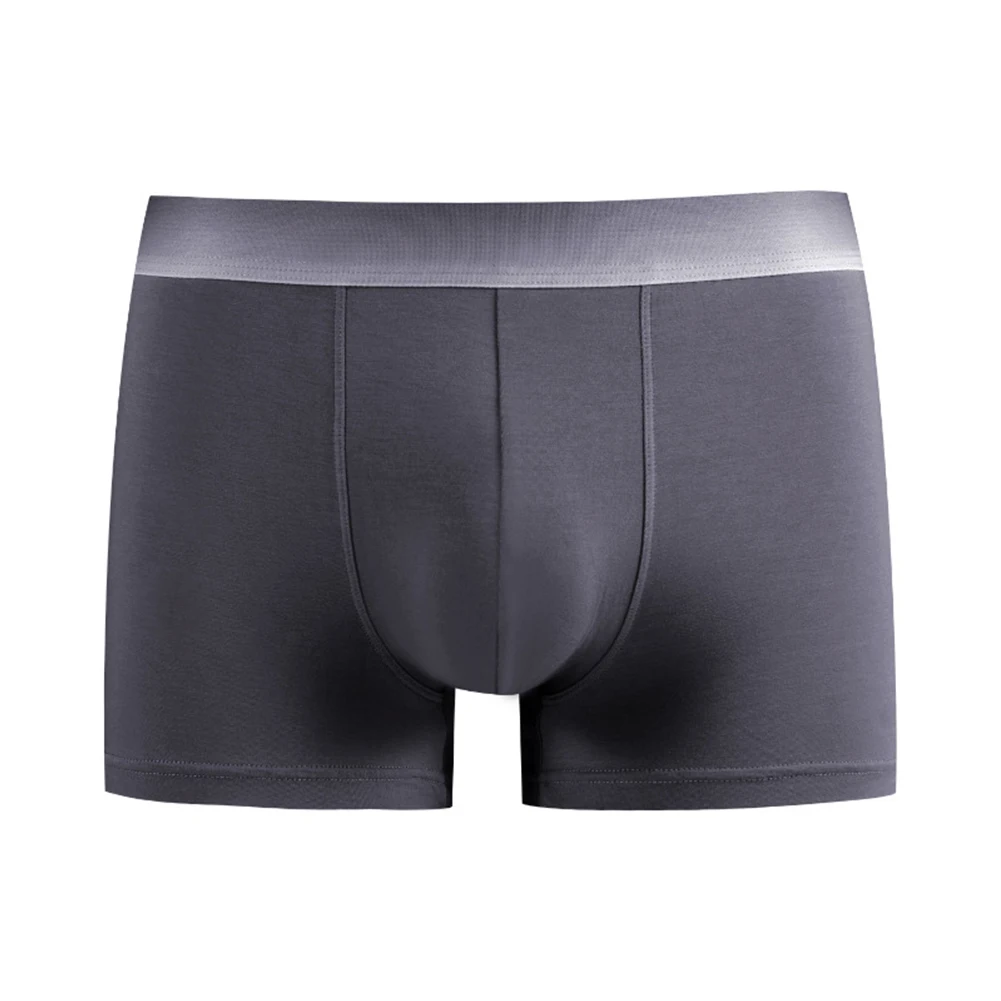 

Mens Underwear Boxer Briefs U-Pouch Modal Soft Smooth Trunks Shorts Underpants Elastic Fitness Sports Homewear Summer Swimsuit
