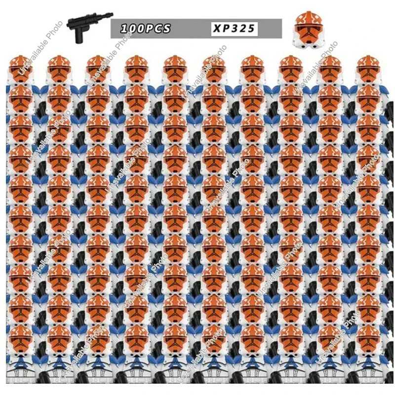 Горячие игрушки 100 шт. фигурка космического фильма Звездные войны CLONE FORCE 99 Wrecker