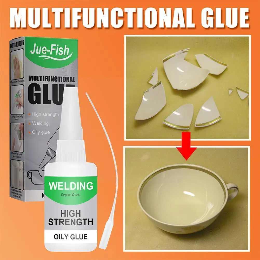 

2022 Powerful Universal Glue Ceramic Glass Tire Wood Quick-drying Adhesive Glue Glue Ceramic Waterproof L6f5