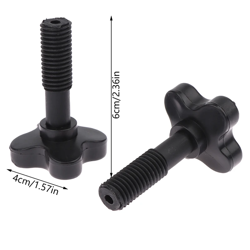 

Винты для фиксации пластиковых винтов, надежные и прочные черные пластиковые винты для вашего садового качания, кресла, навес