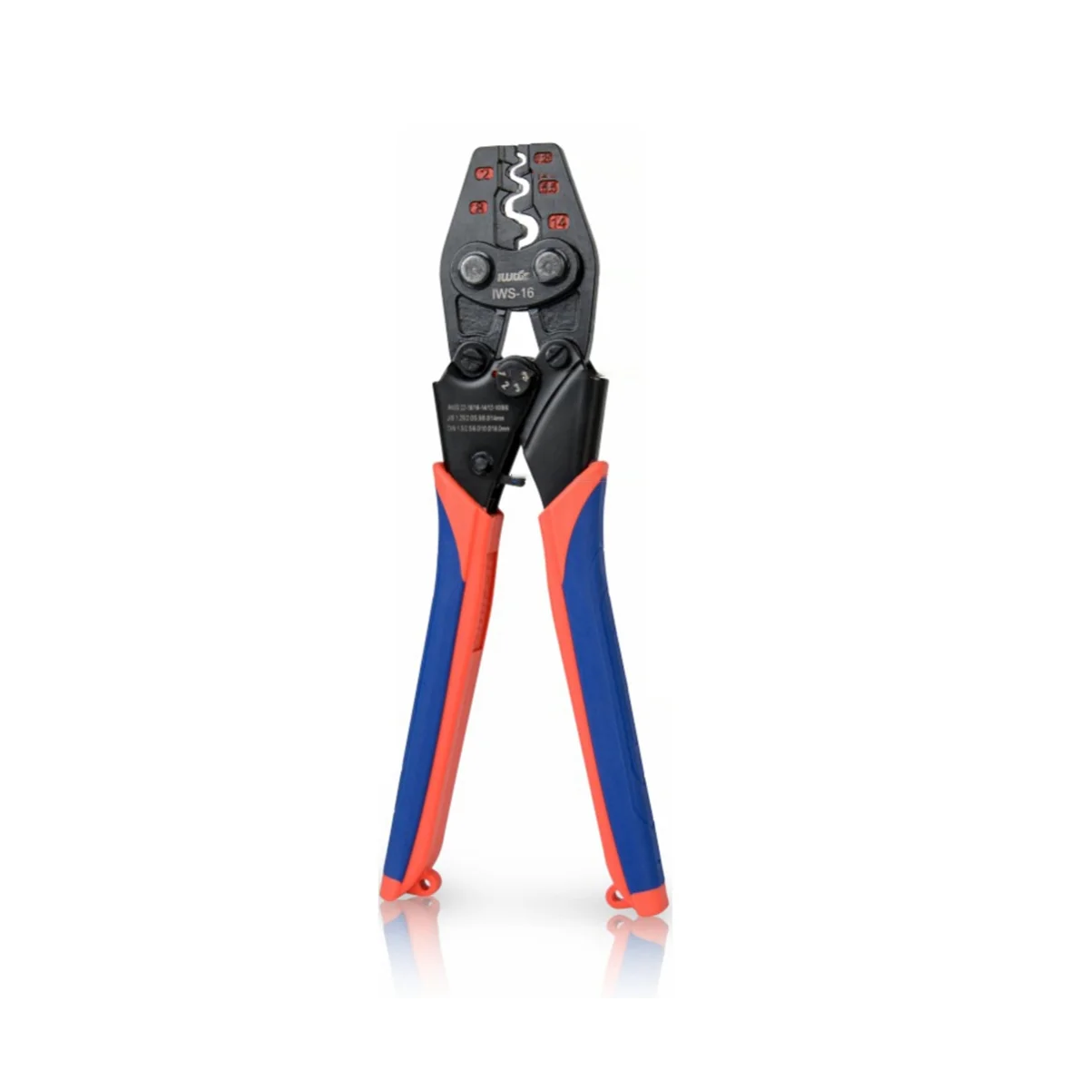 

Многофункциональные небольшие плоскогубцы холодного давления IWISS Φ 1,25-16 обжимные плоскогубцы