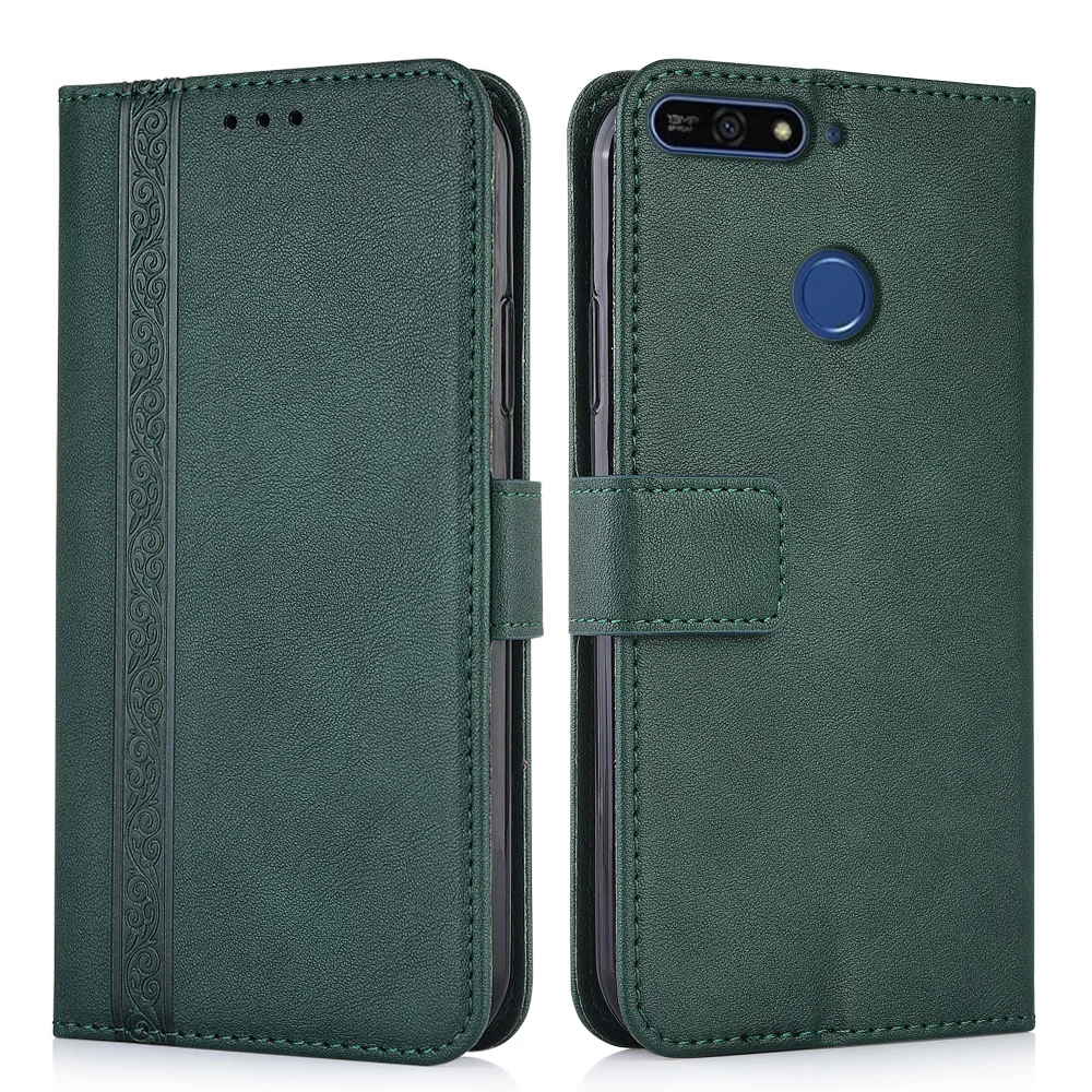 

Luxury Flip Wallet Leather Case for Huawei Y6 Prime 2018 ATU-L31 ATU-L42 Magnetic Book Protect phone back Cover