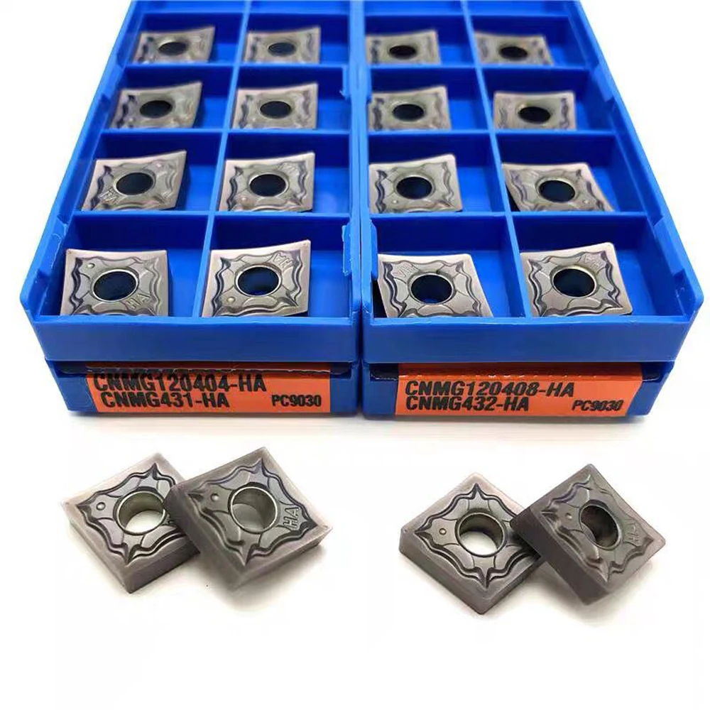CNC Korea Blades CNMG120404-HA PC9030 карбидные вставки CNMG120404HA промышленный инструмент стальные