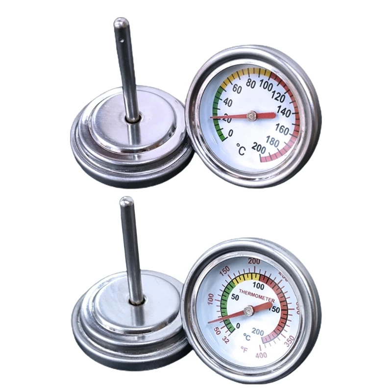 

Instant Read Stainless Steel Thermometer Oven Baking Chef Thermometer Upgraded Oven Thermometer Kitchen Cooking Temp