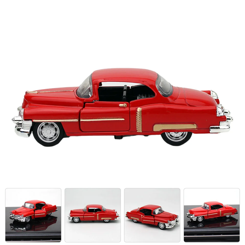 

Statuette Alloy Car Model Child Miniature Dollhouse Kit Accessory Collecting Toy