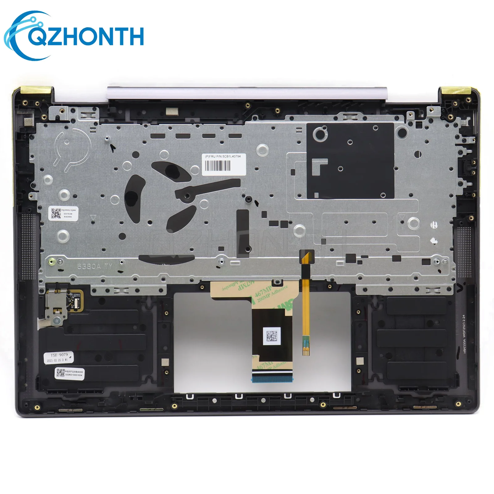 Новый верхний корпус с подсветкой для рук и клавиатурой американской Lenovo Yoga 7 14 irl8