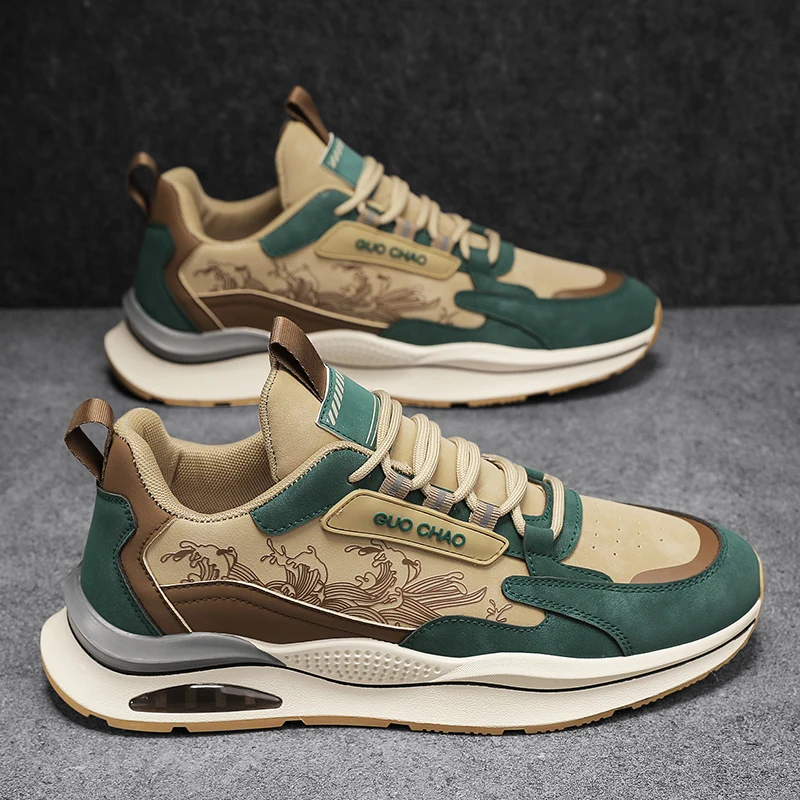 

Men Shoes Casual Sneakers Tennis New In Summer Flat Leather Outdoor Sport Running Platform Fashion Luxury Loafers Trainers