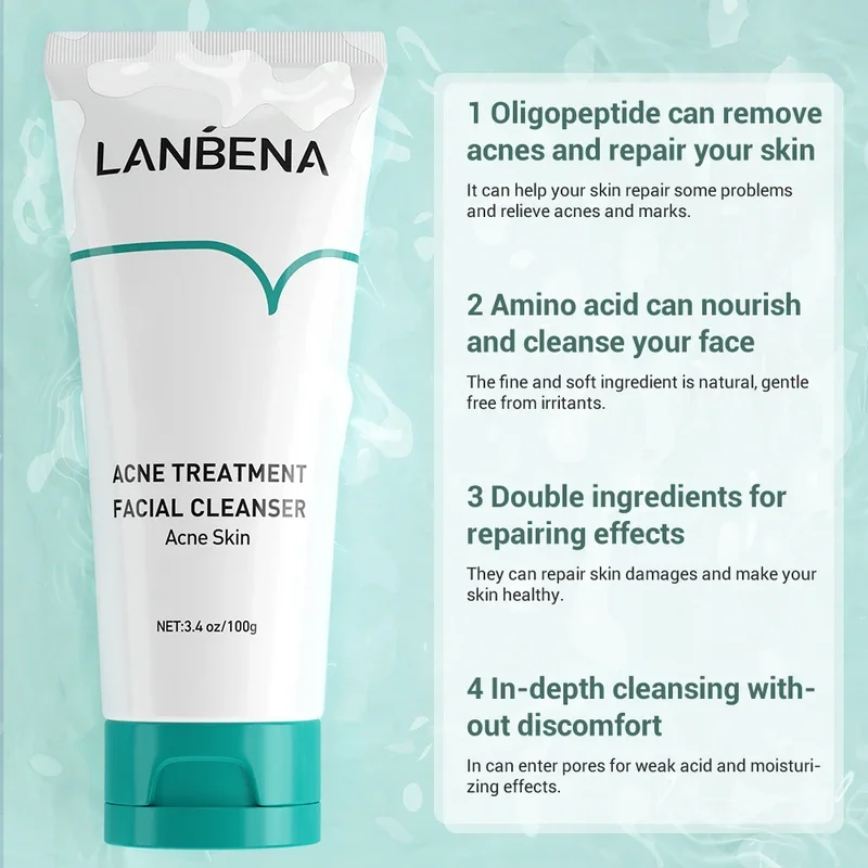 LANBENA 24-каратное золото VC отбеливающее средство для лечения прыщей