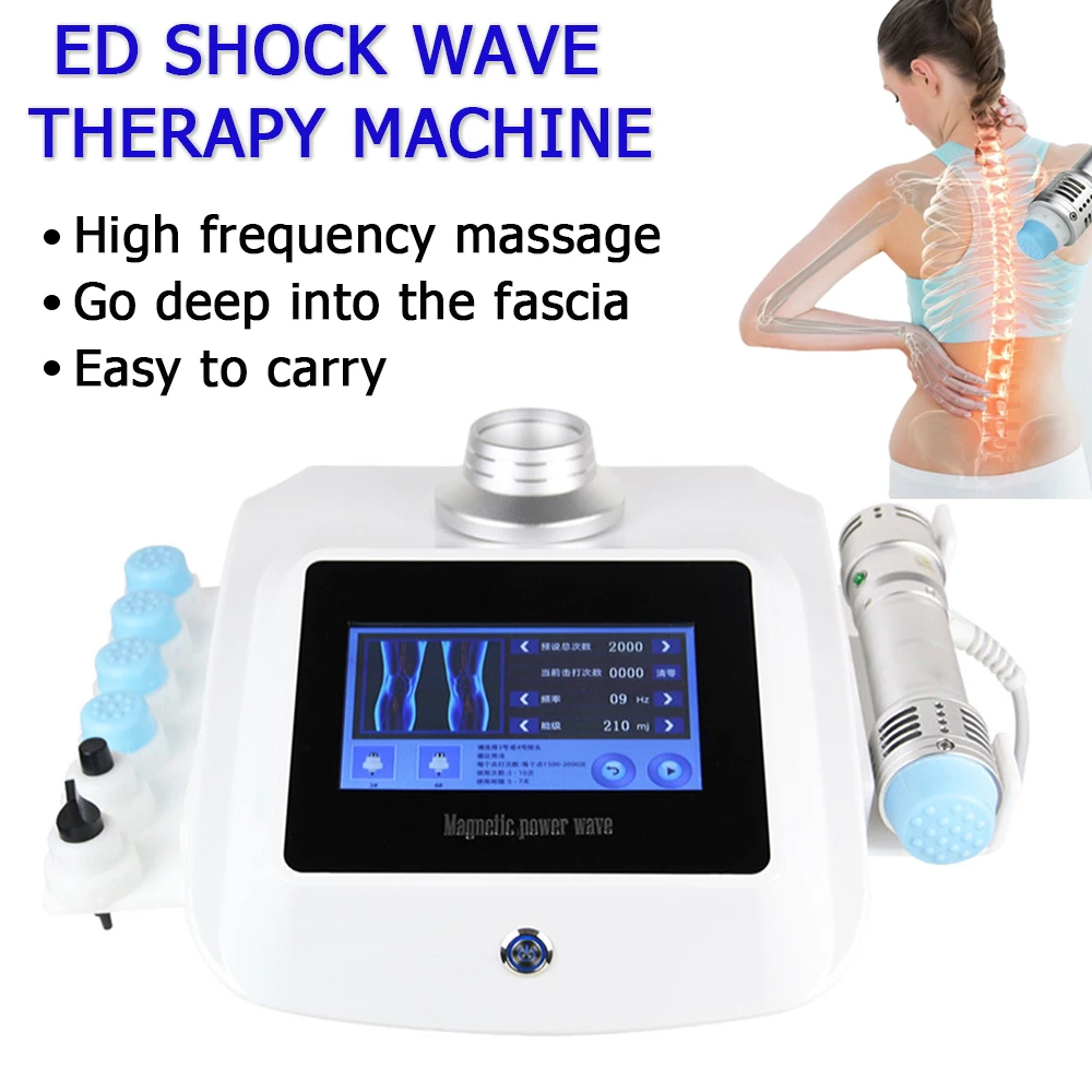

2022 External Shockwave Therapy Machine For ED Treatment And Shoulder Pain Shock Wave Instrument Body Reduce Home Use Massager