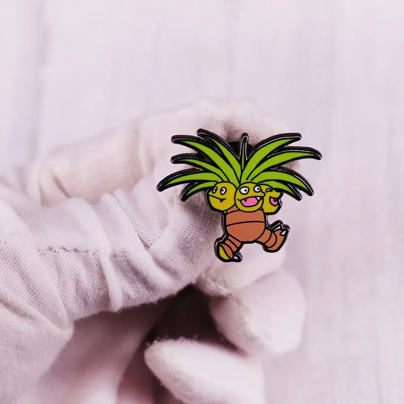 Милый динозавр японское аниме Манга Брошь Сова Металлический Эмалированный