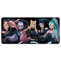 desk pads kda game lol league of legend seraphine stationery mouse school supplies accessories items personal office students