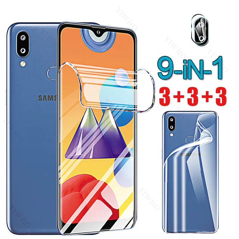 Для Samsung Galaxy M01s, стекло для камеры Samsung M 01 S 01 S 01 s 6,2 дюймов, искусственная Гидрогелевая пленка, защита экрана, задняя водостойкая Гелевая пленка